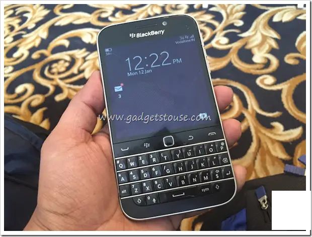 BlackBerry Classic 親臨體驗，照片簿及影片