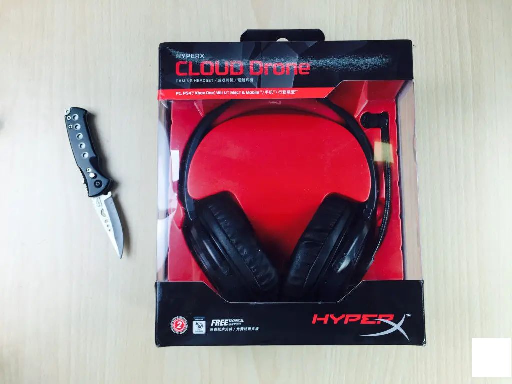 金士頓 HyperX Cloud Drone 開箱與快速評價