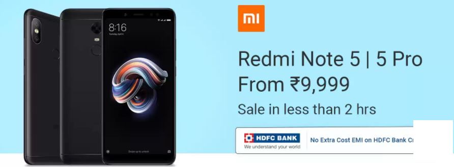 小米Redmi Note 5，Redmi Note 5 Pro 精準彈購今午12點