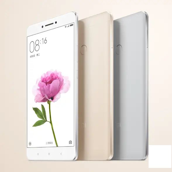 小米在中國發布了其Mi Max Phablet和MIUI 8