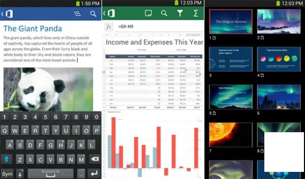微軟Office移動應用免費提供給Android和iPhone用戶；推出iPad版Office