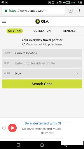 如何預訂Uber或Ola計程車不用使用App