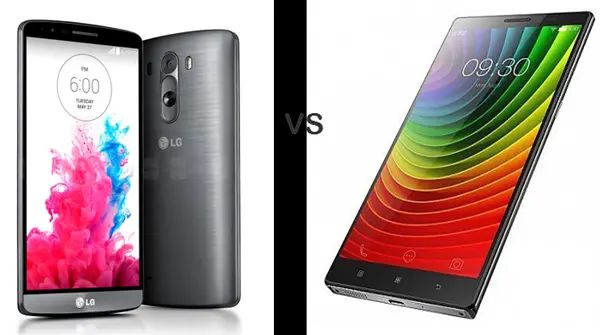 聯想Vibe Z2 Pro 與 LG G3 對比概觀